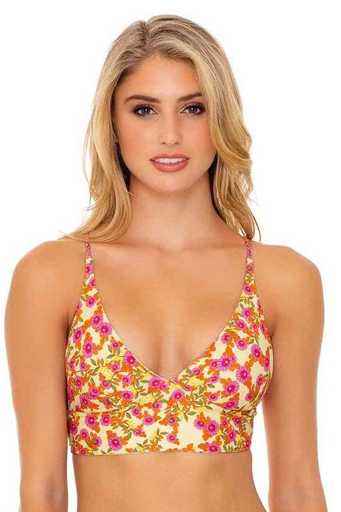 Luli Fama Gypsy Dream Halter Bustier Top